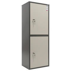 Шкаф металлический для документов AIKO &laquo;SL-125/<wbr/>2Т&raquo; ГРАФИТ, 1252&times;460&times;340 мм, 31 кг, сварной