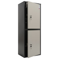 Шкаф металлический для документов AIKO &laquo;SL-125/<wbr/>2Т&raquo; ГРАФИТ, 1252&times;460&times;340 мм, 31 кг, сварной