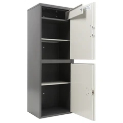 Шкаф металлический для документов AIKO &laquo;SL-125/<wbr/>2ТEL&raquo; ГРАФИТ, 1252&times;460&times;340 мм, 31 кг