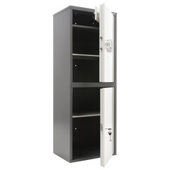 Шкаф металлический для документов AIKO &laquo;SL-125/<wbr/>2ТEL&raquo; ГРАФИТ, 1252&times;460&times;340 мм, 31 кг