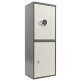 Шкаф металлический для документов AIKO "SL-125/2ТEL" ГРАФИТ, 1252х460х340 мм, 31 кг