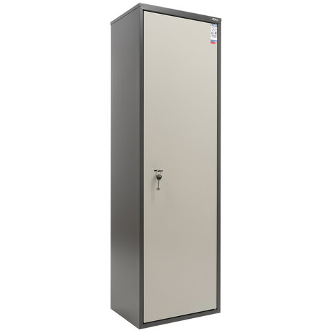 Шкаф металлический для документов AIKO "SL-150Т" ГРАФИТ, 1490х460х340 мм, 32 кг, S10799150502