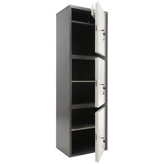 Шкаф металлический для документов AIKO &laquo;SL-150/<wbr/>3Т&raquo; ГРАФИТ, 1490&times;460&times;340 мм, 37 кг