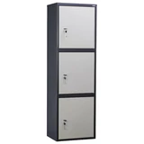 Шкаф металлический для документов AIKO "SL-150/3Т" ГРАФИТ, 1490х460х340 мм, 37 кг