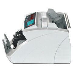 Счетчик банкнот MERTECH C-3000 WHITE, 1000 банкнот/мин, ИК, УФ детекция, фасовка, белый, 5517