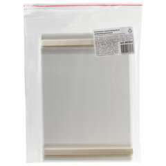 Карманы информационные самоклеящиеся PS-T, А4 вертикальные, КОМПЛЕКТ 10 шт., ПЭТ, толщина 0,3 мм, 172552