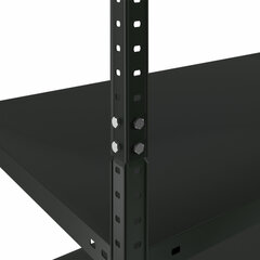 Стеллаж металлический BRABIX &laquo;ГРАФИТ MS KD-180/<wbr/>40/<wbr/>70-5&raquo;, лофт, 1800&times;700&times;400 мм, 5 полок, 291268