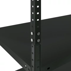 Стеллаж металлический BRABIX &laquo;ГРАФИТ MS KD-195/<wbr/>60-6&raquo;, лофт, 1950&times;1000&times;600 мм, 6 полок, 291274