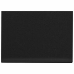 Ценник L-образный для мелового маркера A6 (10,5&times;14,8 см), КОМПЛЕКТ 10 шт., ПВХ, ЧЕРНЫЙ, BRAUBERG, 291295