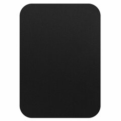 Табличка меловая/<wbr/>ценник A7 (7,4&times;10,5 см) 20 штук, пластиковая, 0,5 мм, ЧЕРНАЯ, BRAUBERG, 291303