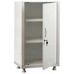 Шкаф медицинский 1-створчатый HILFE "МД 1 1650/SS" 1755х500х320 мм, белый