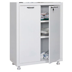 Шкаф медицинский 2-створчатый HILFE &laquo;МД 2 1670/<wbr/>SG&raquo; 1755&times;700&times;320 мм, стекло, белый