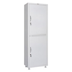 Шкаф медицинский 1-створчатый HILFE "МД 1 1760/SS" 1850х600х400 мм, белый