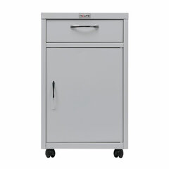 Тумба медицинская подкатная HILFE &laquo;МД ТП-2&raquo; 710&times;420&times;490 мм, с ящиком, цвет белый