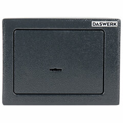 Сейф мебельный DASWERK (ДАСВЕРК) SC-170KL (170&times;230&times;170 мм), ключевой замок, графит, 291337