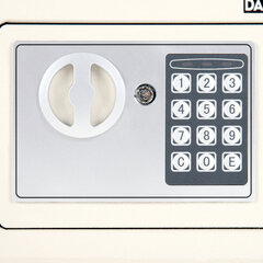 Сейф мебельный DASWERK (ДАСВЕРК) SC-170EL (170&times;230&times;170 мм), электронный замок, бежевый, 291340