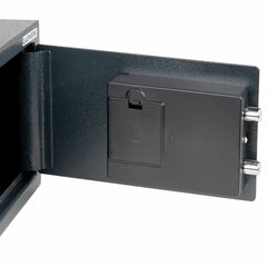 Сейф мебельный DASWERK (ДАСВЕРК) SC-200EL (200&times;310&times;200 мм), электронный замок, графит, 291341