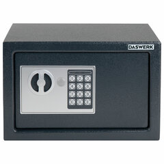 Сейф мебельный DASWERK (ДАСВЕРК) SC-200EL (200&times;310&times;200 мм), электронный замок, графит, 291341