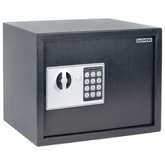 Сейф мебельный DASWERK (ДАСВЕРК) SC-250EL (250&times;350&times;250 мм), электронный замок, графит, 291343