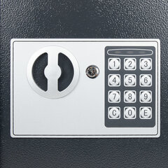 Сейф мебельный DASWERK (ДАСВЕРК) SC-250EL (250&times;350&times;250 мм), электронный замок, графит, 291343