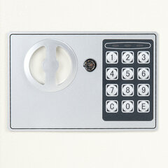 Сейф мебельный DASWERK (ДАСВЕРК) SC-250EL (250&times;350&times;250 мм), электронный замок, бежевый, 291345