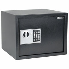 Сейф мебельный DASWERK (ДАСВЕРК) SC-300EL (300&times;380&times;300 мм), электронный замок, графит, 291346