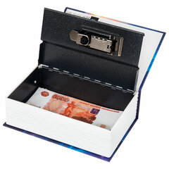 Сейф-книга &laquo;Идиот&raquo;, 55&times;115&times;180 мм, кодовый замок, BRAUBERG, 291354