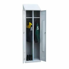Крыша наклонная к шкафу металлическому для одежды, BRABIX LK 21-60/<wbr/>ПРАКТИК LS 21-60