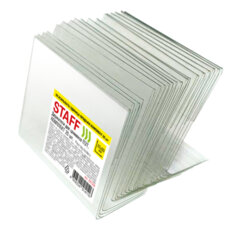 Держатели для ценников 80&times;60 мм, КОМПЛЕКТ 20 шт., ПЭТ, STAFF, 291388