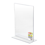 Подставка настольная для рекламных материалов ВЕРТИКАЛЬНАЯ (210х297 мм), А4, двусторонняя, STAFF, 291397