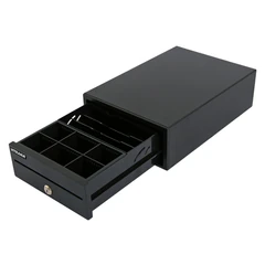Ящик денежный механический SB-208-B, 205&times;300&times;90 мм, ЧЕРНЫЙ, VITRANA (ВИТРАНА), 291401
