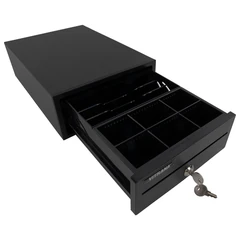 Ящик денежный механический SB-208-B, 205&times;300&times;90 мм, ЧЕРНЫЙ, VITRANA (ВИТРАНА), 291401