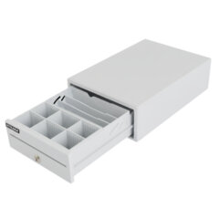 Ящик денежный механический SB-208-W, 205&times;300&times;90 мм, БЕЛЫЙ, VITRANA (ВИТРАНА), 291402