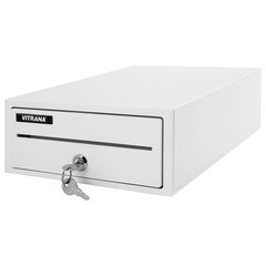 Ящик денежный механический SB-208-W, 205&times;300&times;90 мм, БЕЛЫЙ, VITRANA (ВИТРАНА), 291402
