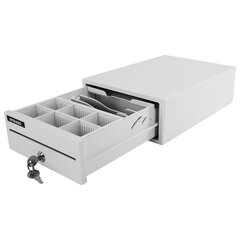 Ящик денежный механический SB-208-W, 205&times;300&times;90 мм, БЕЛЫЙ, VITRANA (ВИТРАНА), 291402