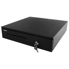 Ящик денежный электромеханический CD-405-B, 405&times;420&times;92 мм, ЧЕРНЫЙ, VITRANA (ВИТРАНА), 291409