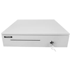 Ящик денежный электромеханический CD-405-W, 405&times;420&times;92 мм, БЕЛЫЙ, VITRANA (ВИТРАНА), 291410