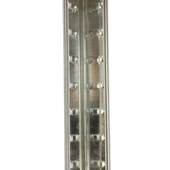 Стеллаж металлический BOOMHOUSE (БУМХАУС) безболтовой, 1800&times;900&times;400 мм, 5 полок МДФ, серебристый, 291412