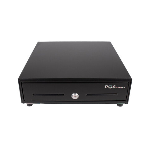 Ящик денежный электромеханический POSCENTER 13E, 330x335x90 мм (ККМ ШТРИХ-М), черный, 2326 - фото 2