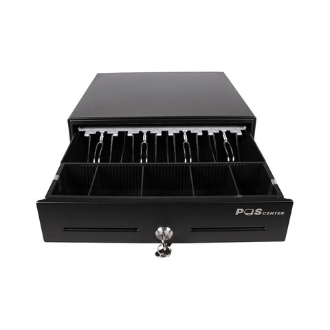 Ящик денежный электромеханический POSCENTER 13E, 330x335x90 мм (ККМ ШТРИХ-М), черный, 2326