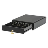 Ящик денежный электромеханический АТОЛ CD-330-B (ККМ Атол), 330х380х90 мм, черный, 38709