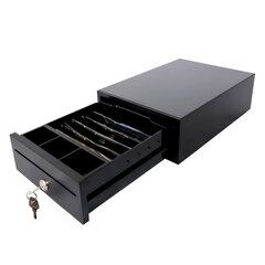 Ящик денежный механический ФОРТ 2M, 205х302х95 мм, без подключения ККМ, черный