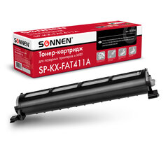 Тонер-картридж SONNEN (SP-KXFAT411A) для PANASONIC KX-MB1900/<wbr/>2000/<wbr/>2020/<wbr/>2030, ВЫСШЕЕ КАЧЕСТВО, ресурс 2000 стр., 321056