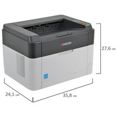 Принтер лазерный KYOCERA FS-1060DN, А4, 25 стр./<wbr/>мин., 15000 стр./<wbr/>мес., ДУПЛЕКС, сетевая карта