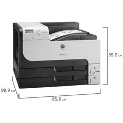 Принтер лазерный HP LaserJet Enterprise M712dn, А3, 41 стр./<wbr/>мин., 100 000 стр./<wbr/>мес., ДУПЛЕКС, сетевая карта