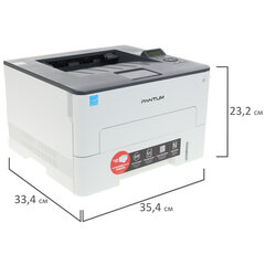 Принтер лазерный PANTUM P3300DN А4, 33 стр./<wbr/>мин., 60000 стр./<wbr/>мес., ДУПЛЕКС, сетевая карта