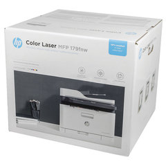 МФУ лазерное ЦВЕТНОЕ HP Color Laser 179fnw &laquo;4 в 1&raquo;, А4, 18 стр./<wbr/>мин., 20000 стр./<wbr/>мес., АПД, Wi-Fi, сетевая карта