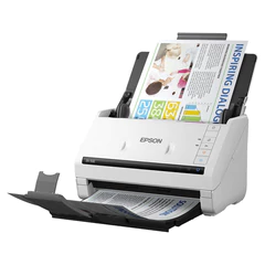 Сканер потоковый EPSON WorkForce DS-530II А4, 35 стр./<wbr/>мин, 1200&times;1200, ДАПД