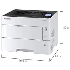 Принтер лазерный KYOCERA ECOSYS P4140dn А3, 40 стр./<wbr/>мин., 200 000 стр./<wbr/>мес., ДУПЛЕКС, сетевая карта