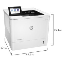 Принтер лазерный HP LaserJet Enterprise M611dn А4, 61 стр./мин., 275 000 стр./мес., ДУПЛЕКС, сетевая карта